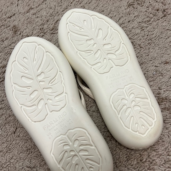 FARM Rio Cream Sandals - Picture 8 of 10